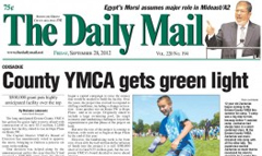 Catskill Daily Mail newspaper front page