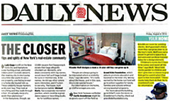 New York Daily News newspaper front page